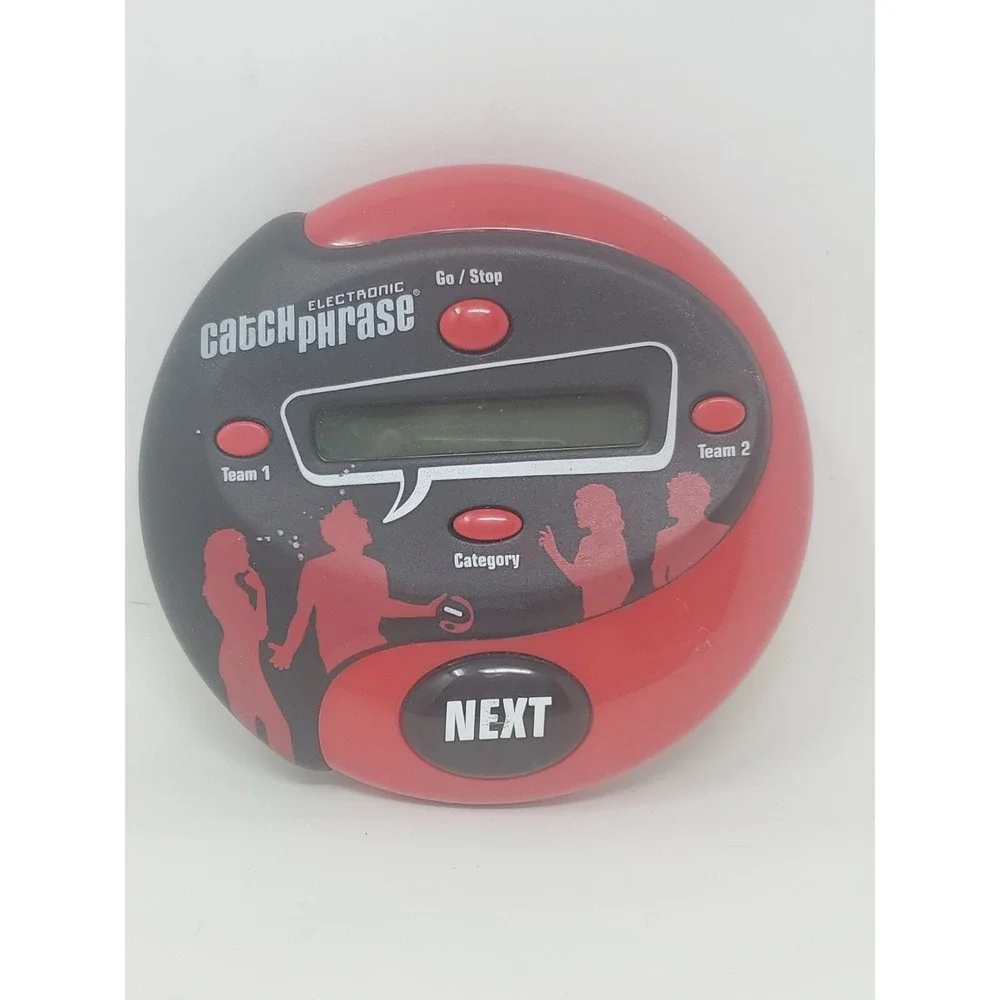 Hasbro Red & Black Electronic Catch Phrase Game A4625 5,000 Words & Phrases 2013